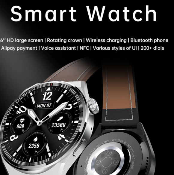 GT3 MAX Round Screen Smart Watch
